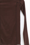BASERANGE Long Sleeve T-Shirt TTML Collection Ribbed Cotton Portugal BAS-TACTILE TTML-RB-SP24-TACTILE TTML